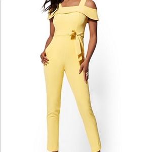 Yellow jumpsuit